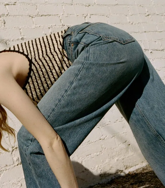 Shop TATUM JEAN Eze Wash DEN Denim