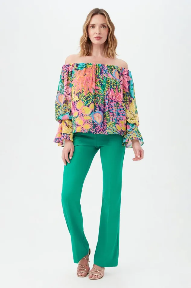 SHOP Trina Turk ALL TOPS COWRIE TOP