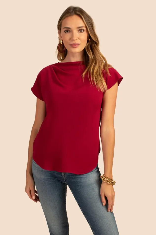 SHOP Trina Turk ALL TOPS DAHLIA TOP