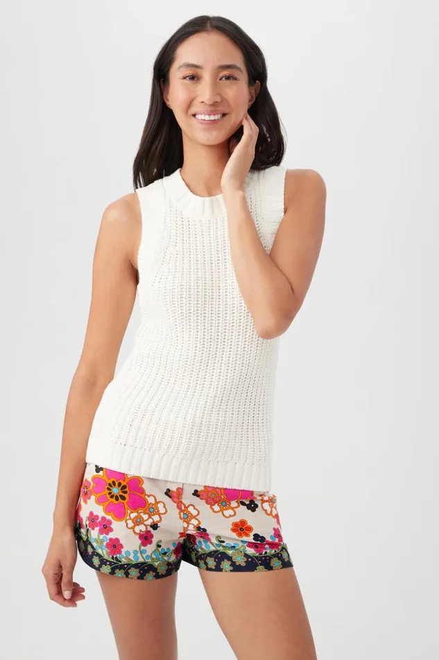 SHOP Trina Turk ALL TOPS WATERFRONT SWEATER CAMI