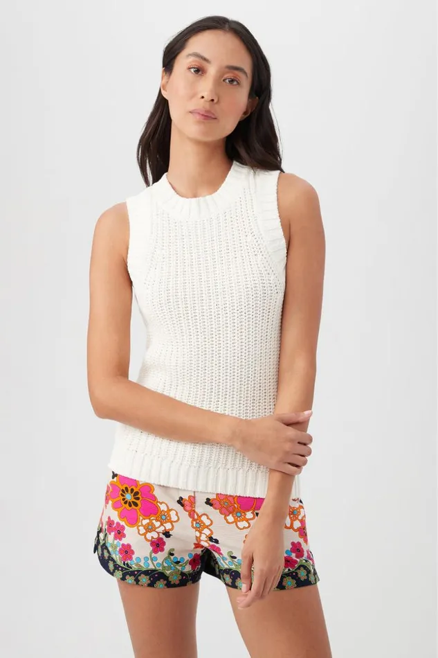 SHOP Trina Turk ALL TOPS WATERFRONT SWEATER CAMI