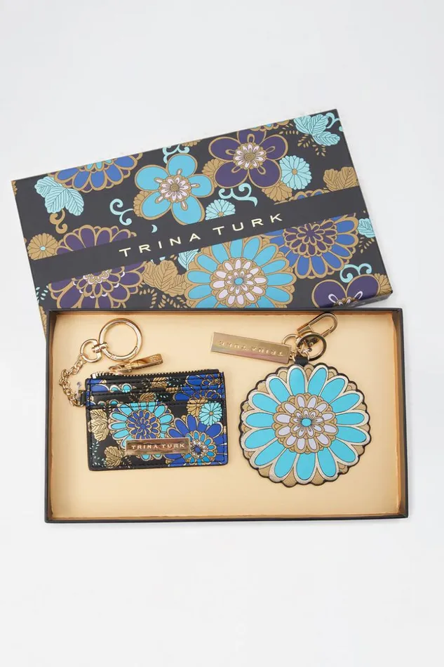 SHOP Trina Turk HANDBAGS TOKYO BLOSSOM KEYCHAIN AND CARDHOLDER