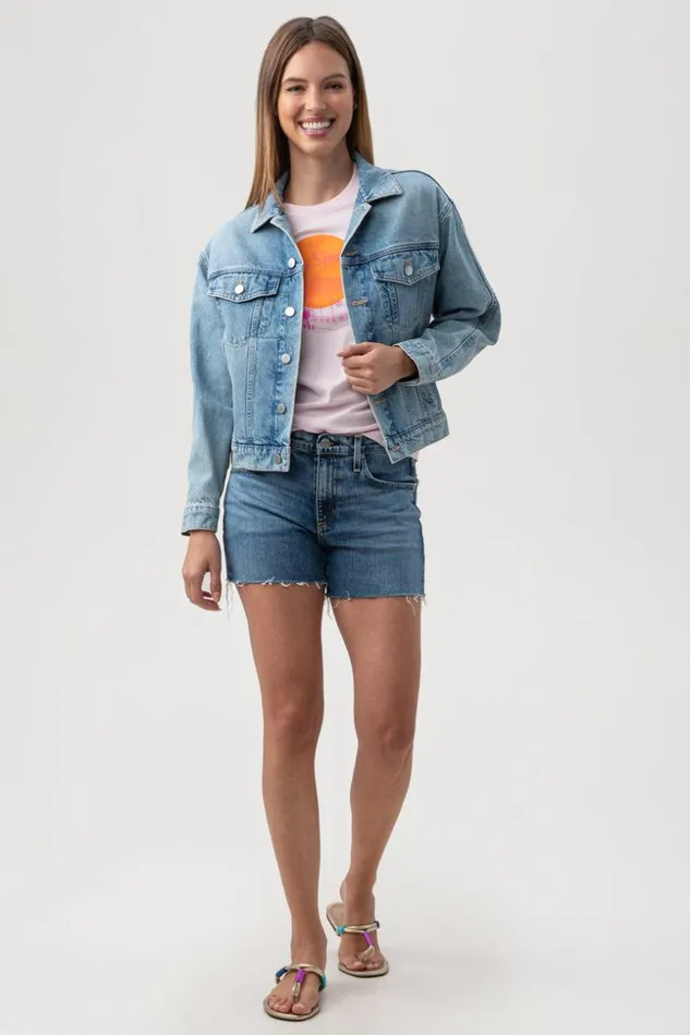 SHOP Trina Turk JACKETS and COATS AG ARLLOW DENIM JACKET