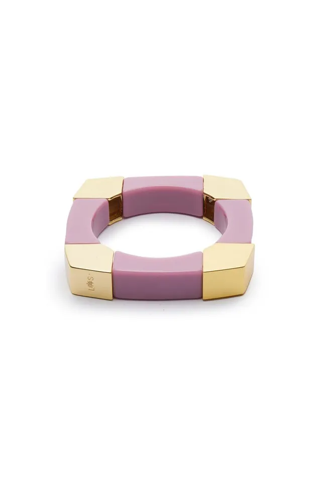 SHOP Trina Turk JEWELRY GEO STRETCH BANGLE LAVENDER