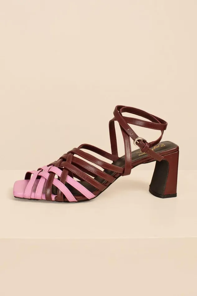 SHOP Trina Turk SHOES CHARTER STRAPPY BLOCK HEEL SANDAL