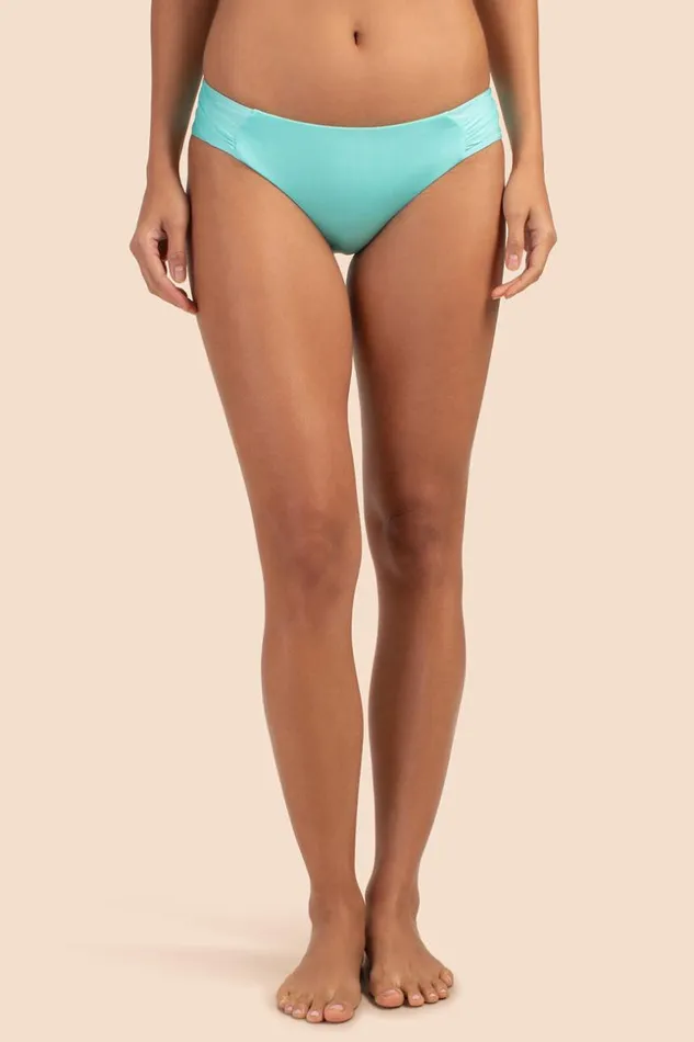 SHOP Trina Turk SWIM BOTTOMS MONACO SOLIDS TAB SIDE HIPSTER