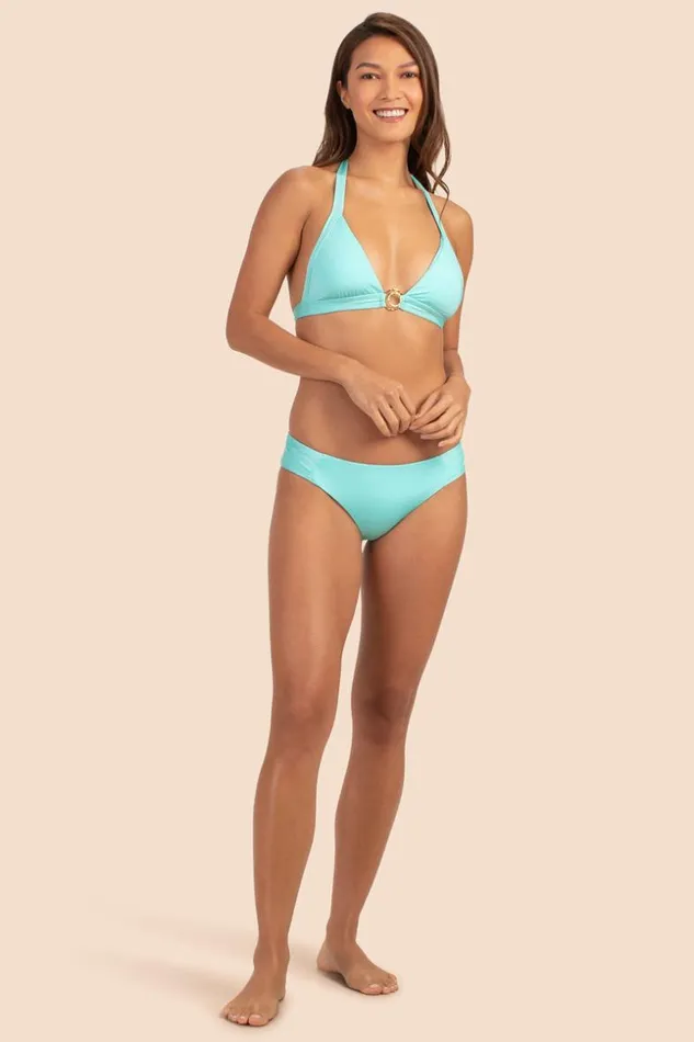 SHOP Trina Turk SWIM BOTTOMS MONACO SOLIDS TAB SIDE HIPSTER