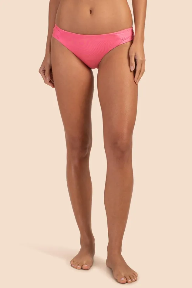 SHOP Trina Turk SWIM BOTTOMS MONACO SOLIDS TAB SIDE HIPSTER