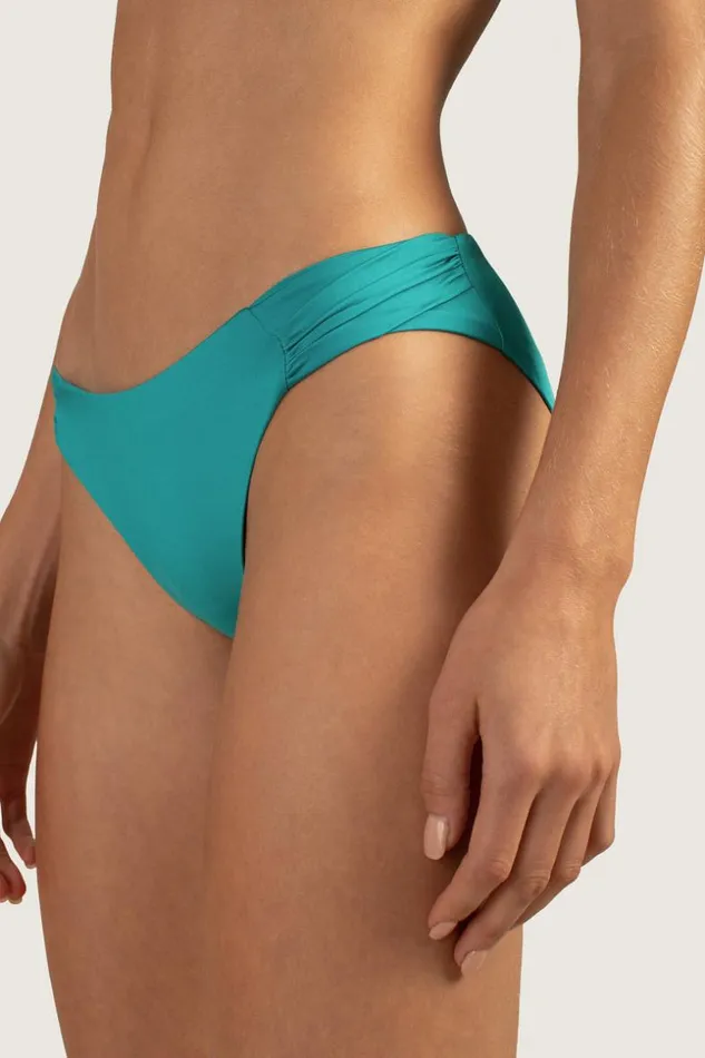 SHOP Trina Turk SWIM BOTTOMS MONACO SOLIDS TAB SIDE HIPSTER