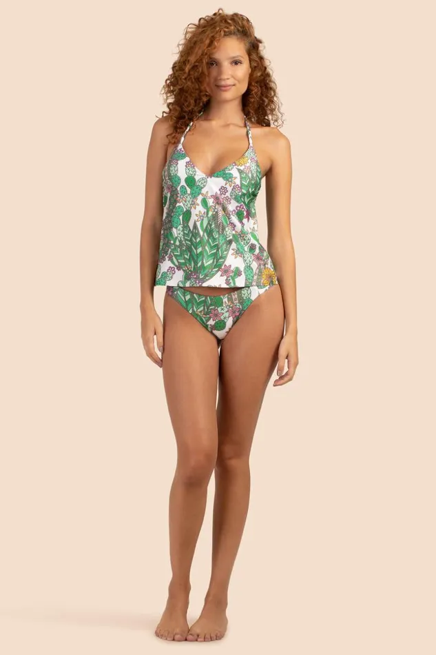 SHOP Trina Turk SWIM TOPS CACTI VNECK TANKINI