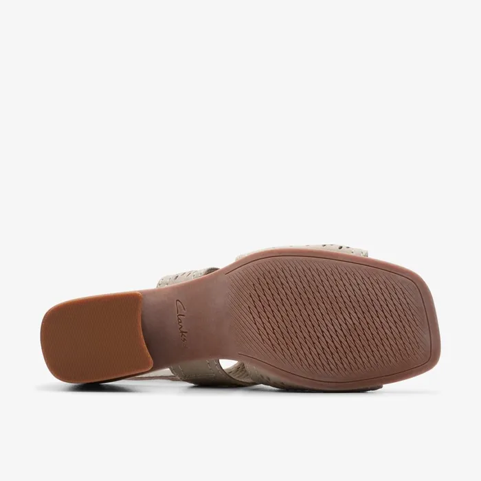Siara 65 Flow Stone Nubuck Women Clarks Sandals and Flip Flops