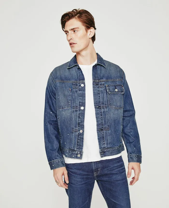 Sid Jacket 8 Years Leeward Painted Men AG Jeans Denim