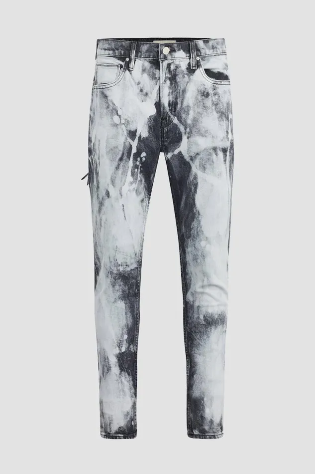 Skinny Men Hudson Jeans Zack Skinny Jean Bleach Black Skinny Men Hudson Jeans Zack Skinny Jean Bleach Black