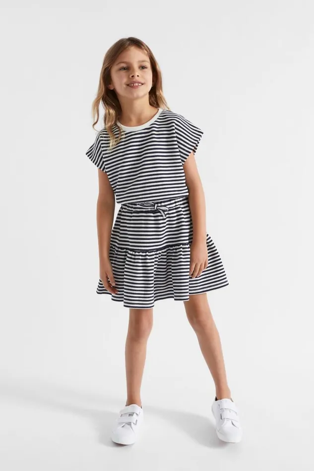 Skirts Girl Seed Heritage Fashion Stripe Skirt Midnight Stripe