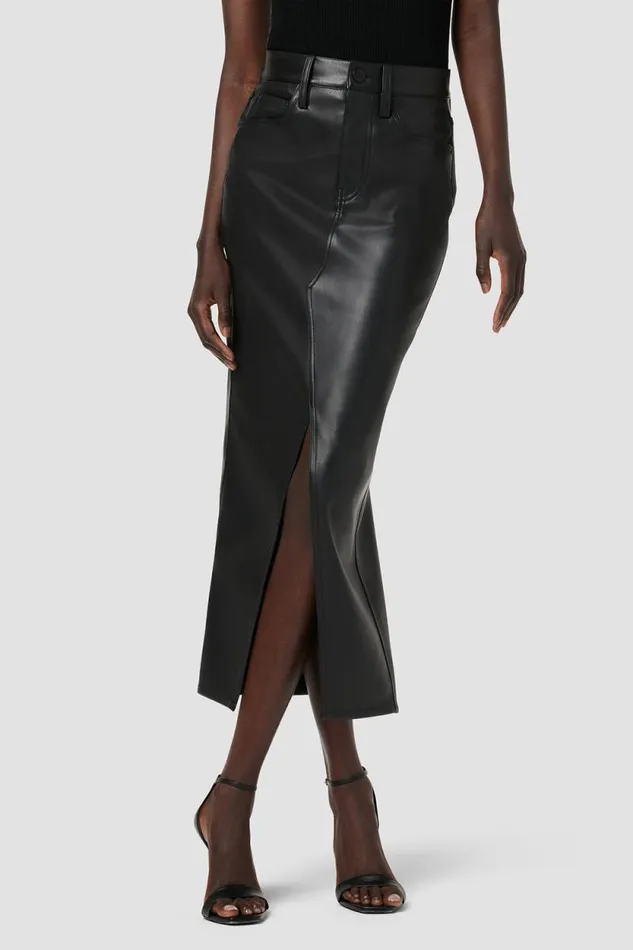 Skirts Women Hudson Jeans Reconstructed Skirt Black
