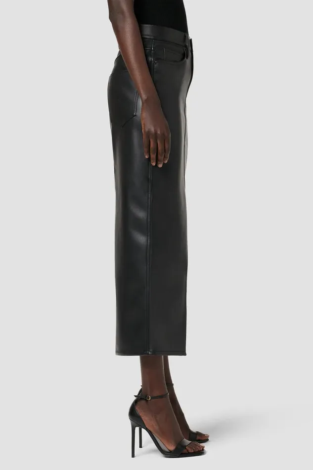 Skirts Women Hudson Jeans Reconstructed Skirt Black Skirts Women Hudson Jeans Reconstructed Skirt Black