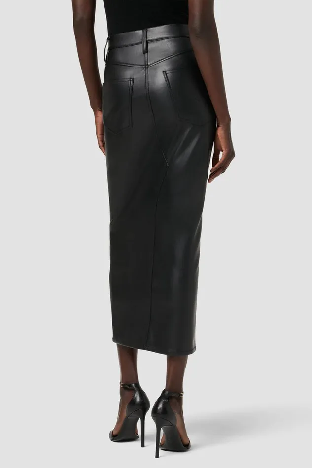 Skirts Women Hudson Jeans Reconstructed Skirt Black Skirts Women Hudson Jeans Reconstructed Skirt Black