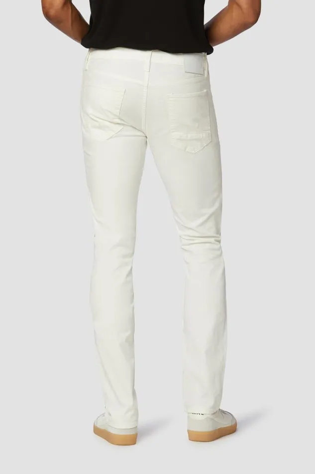Slim Men Hudson Jeans Blake Slim Straight Twill Pant Pale White Slim Men Hudson Jeans Blake Slim Straight Twill Pant Pale White