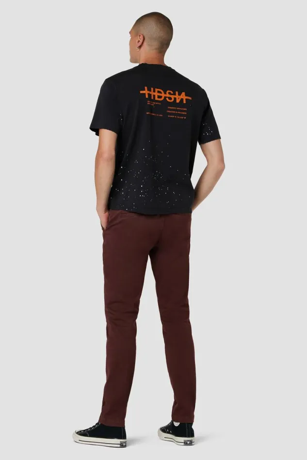 Slim Men Hudson Jeans Classic Slim Straight Chino Russet Slim Men Hudson Jeans Classic Slim Straight Chino Russet