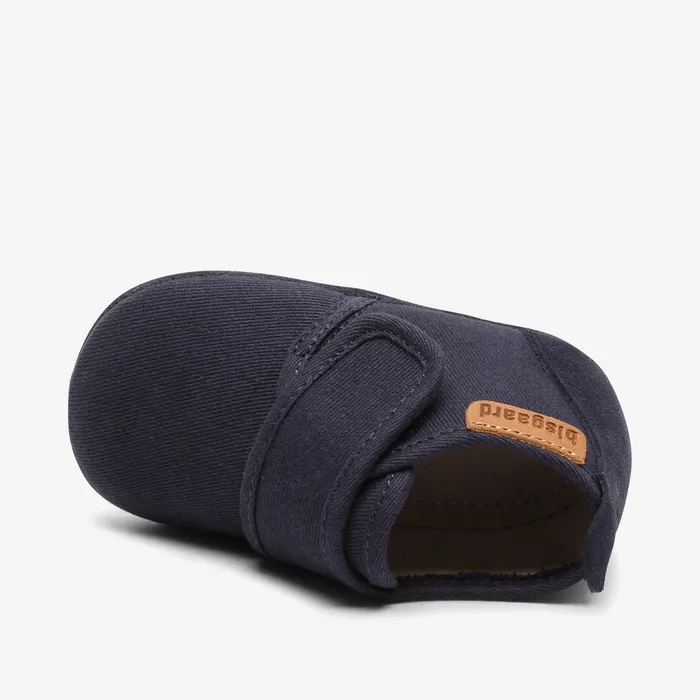 Slippers bisgaardshoes BABY baby cotton dark blue Blue