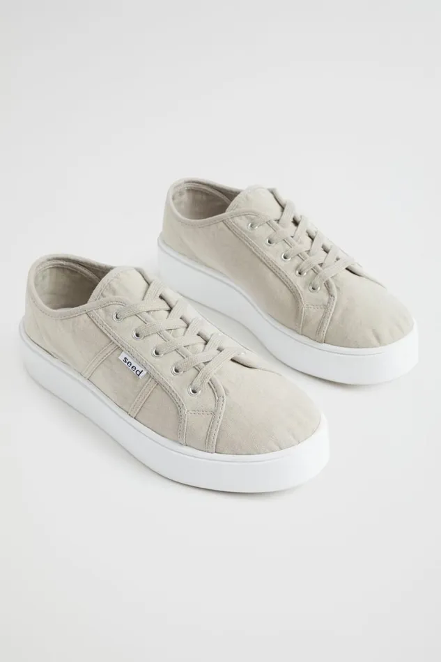Sneakers Woman Seed Heritage Billie Flatform Sneaker Grey