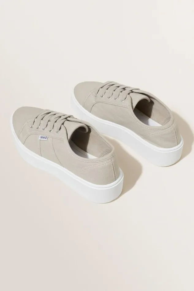 Sneakers Woman Seed Heritage Billie Flatform Sneaker Grey