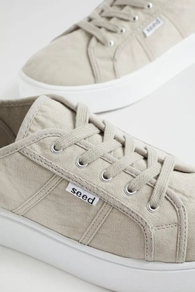 Sneakers Woman Seed Heritage Billie Flatform Sneaker Grey