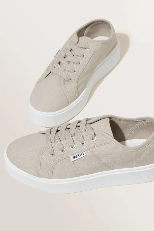 Sneakers Woman Seed Heritage Billie Flatform Sneaker Grey