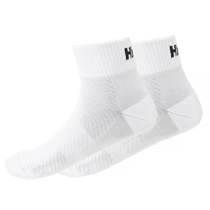 Socks WomenMen Helly Hansen LIFA ACTIVE 2PACK SPORT SOCK 001 White