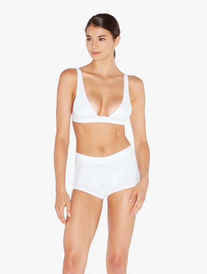 Soft Triangle Bra In White 8211 Online Exclusive Lingerie La Perla Triangle