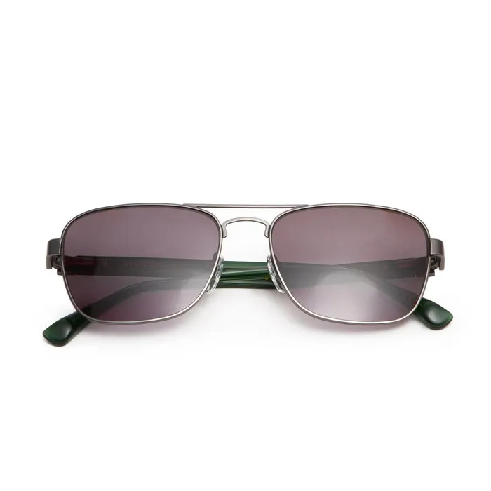 Sole Aviator Sunglasses 8211 Gunmetal Men Bruno Magli Sunglasses