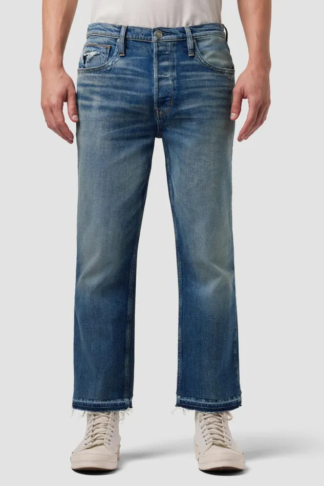 Straight Leg Men Hudson Jeans Reese Straight Leg Jean Full Cab