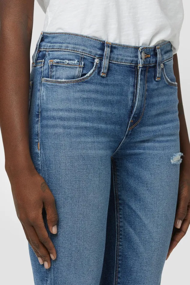 Straight Women Hudson Jeans Nico MidRise Straight Crop Jean Seaglass Straight Women Hudson Jeans Nico MidRise Straight Crop Jean Seaglass
