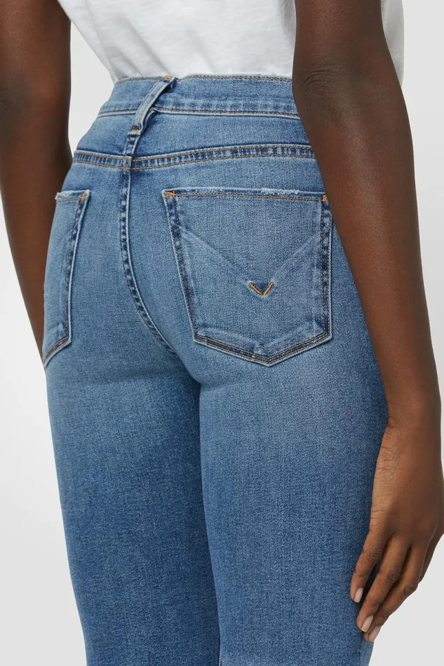 Straight Women Hudson Jeans Nico MidRise Straight Crop Jean Seaglass Straight Women Hudson Jeans Nico MidRise Straight Crop Jean Seaglass