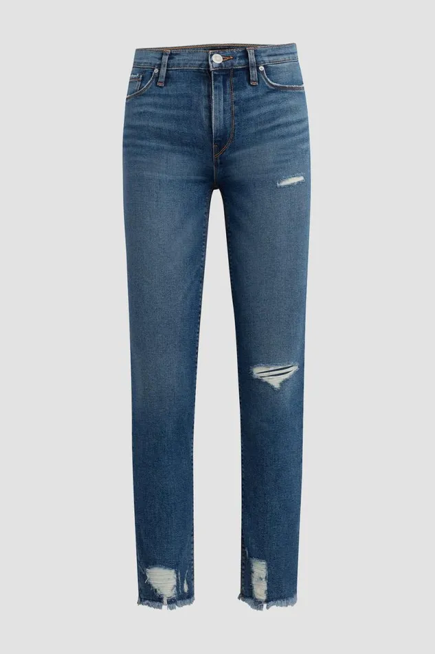 Straight Women Hudson Jeans Nico MidRise Straight Crop Jean Seaglass Straight Women Hudson Jeans Nico MidRise Straight Crop Jean Seaglass