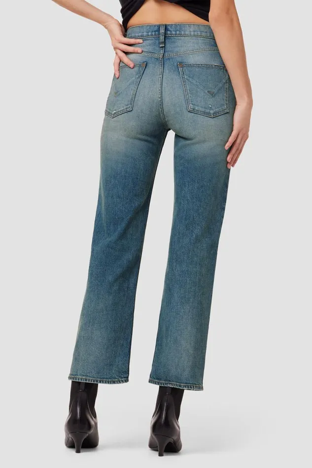 Straight Women Hudson Jeans Remi HighRise Straight Ankle Jean Destructed Coastal Straight Women Hudson Jeans Remi HighRise Straight Ankle Jean Destructed Coastal