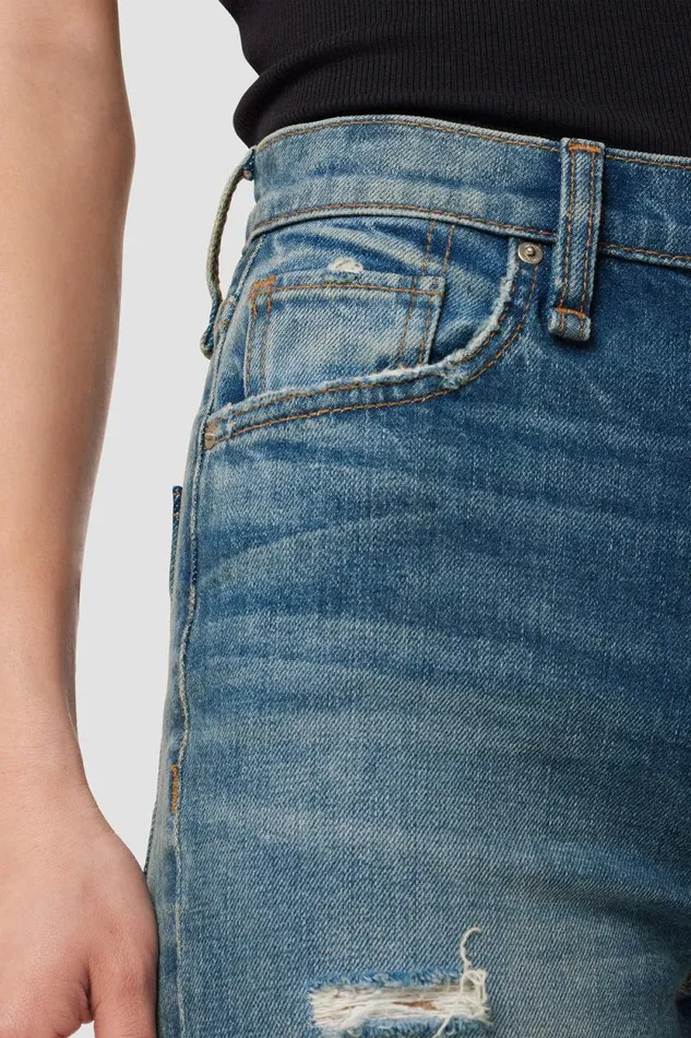 Straight Women Hudson Jeans Remi HighRise Straight Ankle Jean Destructed Coastal Straight Women Hudson Jeans Remi HighRise Straight Ankle Jean Destructed Coastal