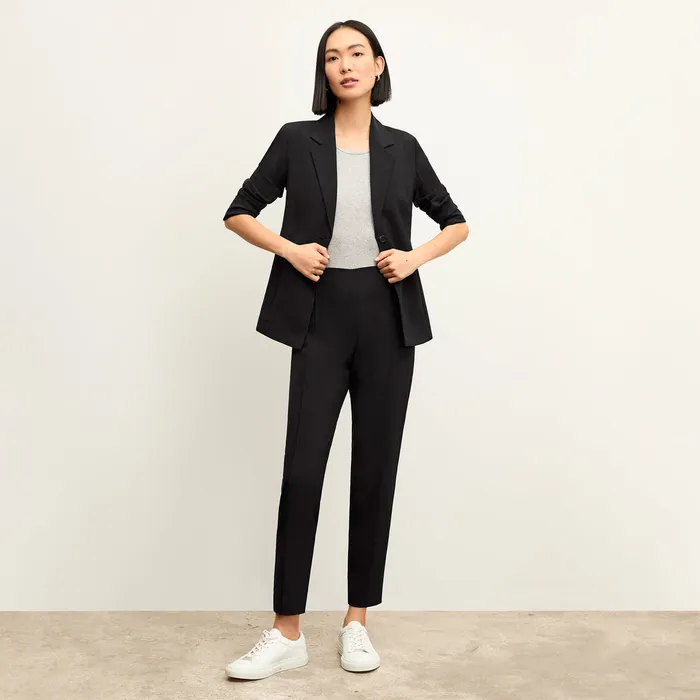 Suiting M M LaFleur Women The Colby Travel Pant 8211 OrigamiTech Black