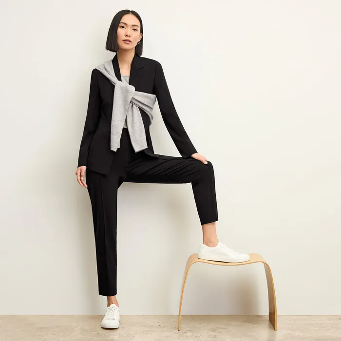 Suiting M M LaFleur Women The Colby Travel Pant 8211 OrigamiTech Black