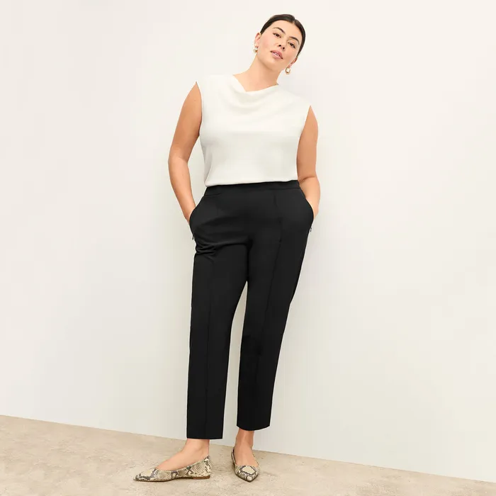 Suiting M M LaFleur Women The Colby Travel Pant 8211 OrigamiTech Black
