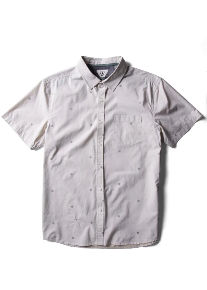 Sundial Eco Ss Shirt Dune Men Vissla Shirts and Flannels