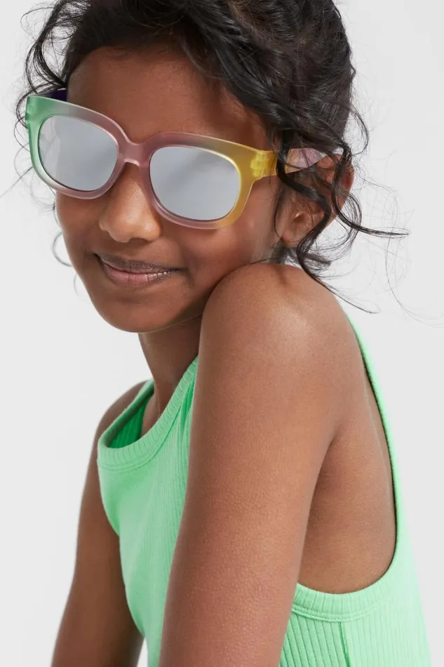 Sunglasses and Goggles Girl Seed Heritage Ombre Rainbow Sunglasses Multi