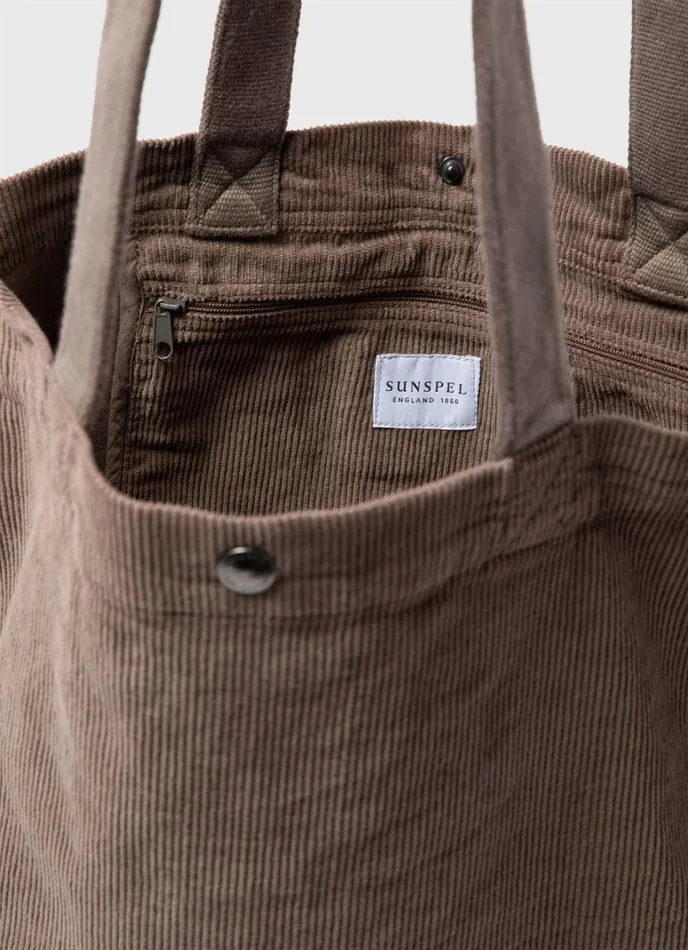 SUNSPEL Bags and Wallets Corduroy Tote Bag Cedar 8211 Men