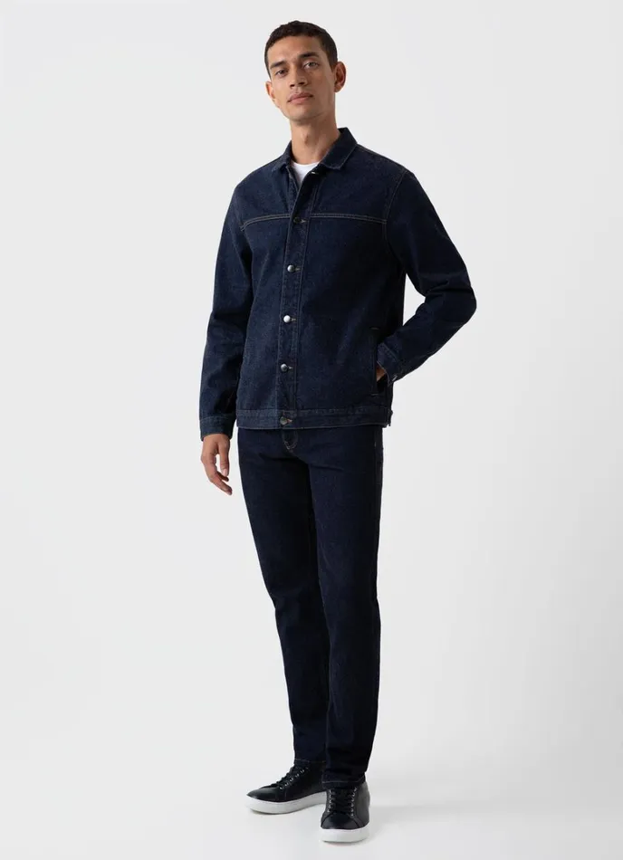 SUNSPEL Jackets and Coats Japanese Selvedge Denim Jacket 8211 Men