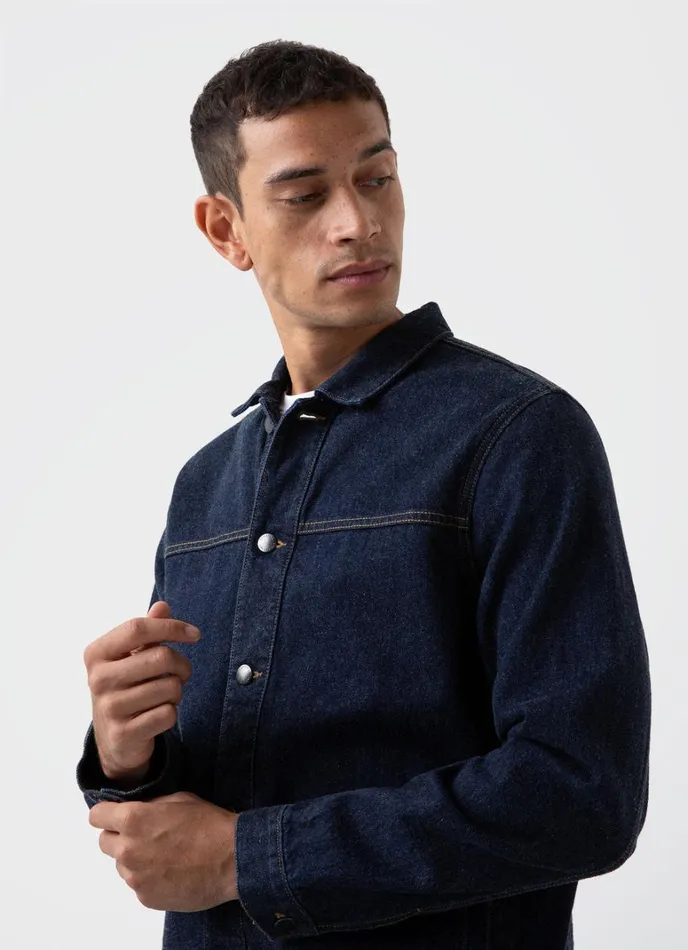 SUNSPEL Jackets and Coats Japanese Selvedge Denim Jacket 8211 Men