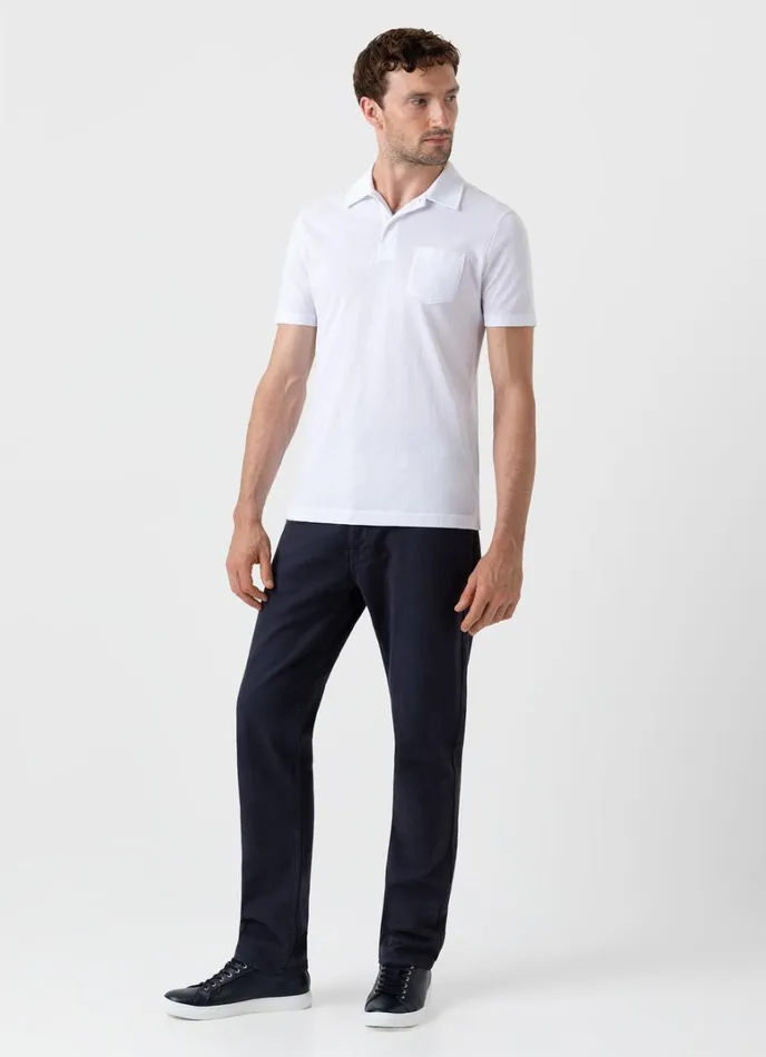 SUNSPEL Pants Cotton Drill 5 Pocket Trouser Navy 8211 Men