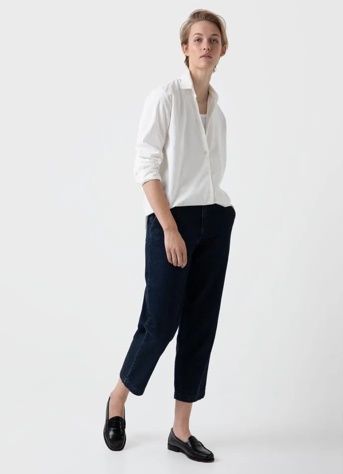 SUNSPEL Shirts and Blouses Corduroy Shirt Ecru 8211 Women