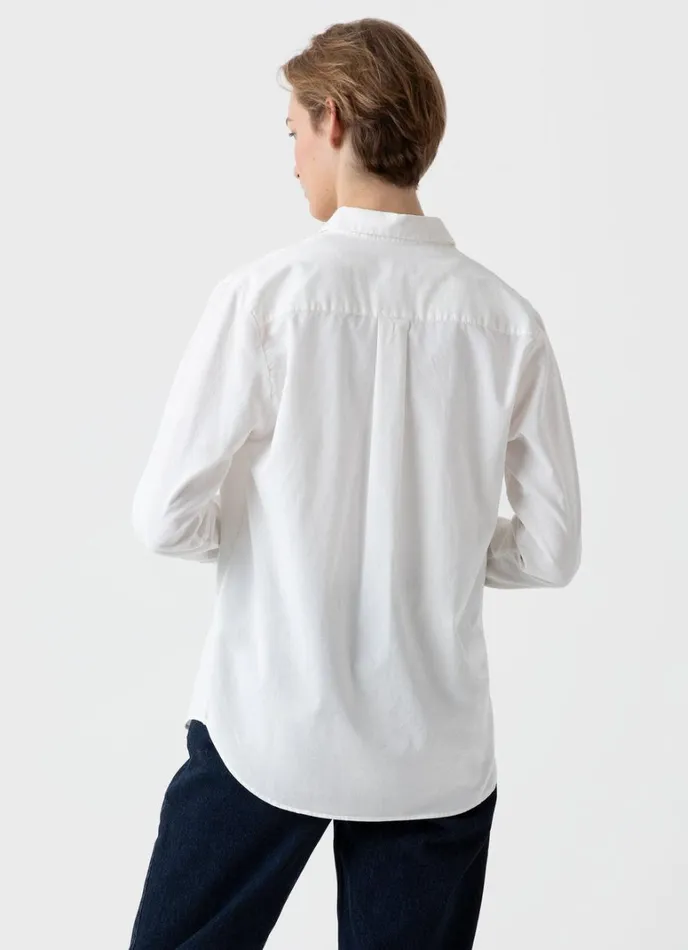 SUNSPEL Shirts and Blouses Corduroy Shirt Ecru 8211 Women