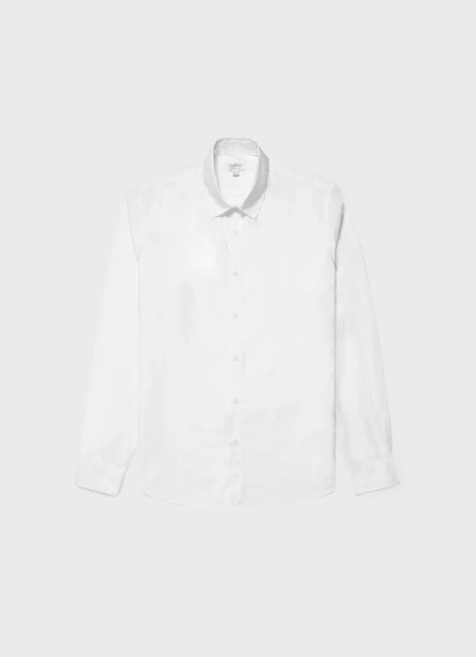 SUNSPEL Shirts Lightweight Poplin Shirt White 8211 Men
