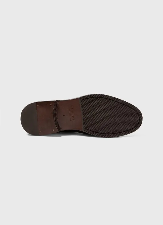 SUNSPEL Shoes Suede Chelsea Boot Coffee 8211 Men